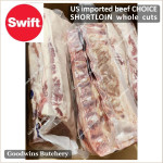 Beef TBONE T-BONE CLUB STEAK Porterhouse America US USDA CHOICE frozen SWIFT 3/4" 2cm (price/pc 450g)